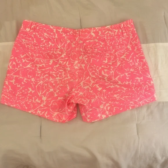 Brand New Preppy Pink & Whits Lilly Pulitzer Shorts - Women’s Size 6